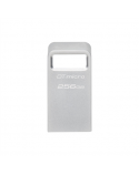 Kingston USB 3.2 Flash Drive DataTraveler micro 256 GB, USB 3.2, Silver