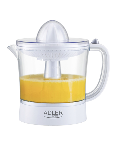 Adler Citrus Juicer AD 4009 White, 40 W, Number of speeds 1