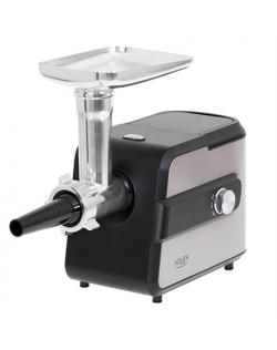 Adler Meat mincer with a shredder AD 4813 Silver/Black, 600 W, Number of speeds 2, Throughput (kg/min) 1