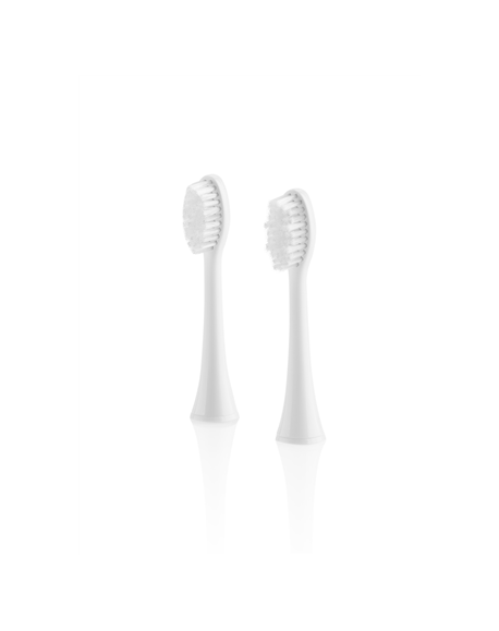 ETA SONETIC Toothbrush replacement ETA070790100 For adults, Heads, Number of brush heads included 2, White