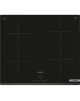 Bosch Hob PUE63KBB6E Induction, Number of burners/cooking zones 4, Touch, Timer, Black