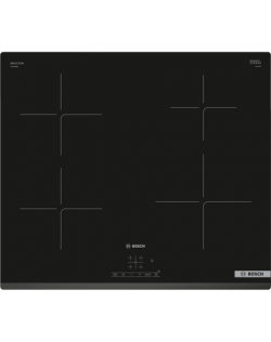 Bosch Hob PUE63KBB6E Induction, Number of burners/cooking zones 4, Touch, Timer, Black