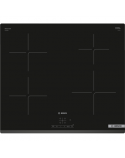 Bosch Hob PUE63KBB6E Induction, Number of burners/cooking zones 4, Touch, Timer, Black