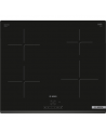 Bosch Hob PUE63KBB6E Induction, Number of burners/cooking zones 4, Touch, Timer, Black