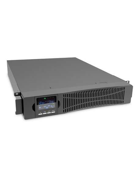 DIGITUS OnLine UPS, rack/tower, 1500VA, 1500W, LCD, 8 x C13, 1 x C19, RS-232, USB, RJ45, SNMP card (optional), relay card (optio