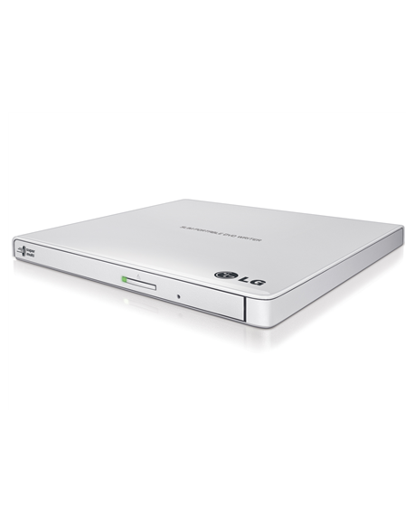 H.L Data Storage Ultra Slim Portable DVD-Writer GP57EW40 Interface USB 2.0, DVD±R/RW, CD read speed 24 x, CD write speed 24 x, W