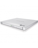 H.L Data Storage Ultra Slim Portable DVD-Writer GP57EW40 Interface USB 2.0, DVD±R/RW, CD read speed 24 x, CD write speed 24 x, White, Desktop/Notebook