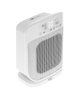 Adler Heater with Remote Control AD 7727 Ceramic, 1500 W, Number of power levels 2, Suitable for rooms up to 15 m², White