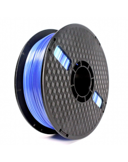 Flashforge Filament, PLA Silk Ice 3DP-PLA-SK-01-ICE 1.75 mm diameter, 1kg/spool, Ice blue + Dark blue