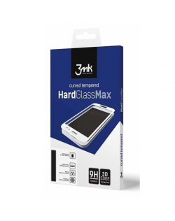 3MK HardGlass Max Screen protector, Apple, iPhone XS Max, Tempered Glass, Transparent/Black