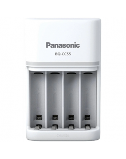Panasonic Battery Charger ENELOOP BQ-CC55E AA/AAA, 1.5 hours