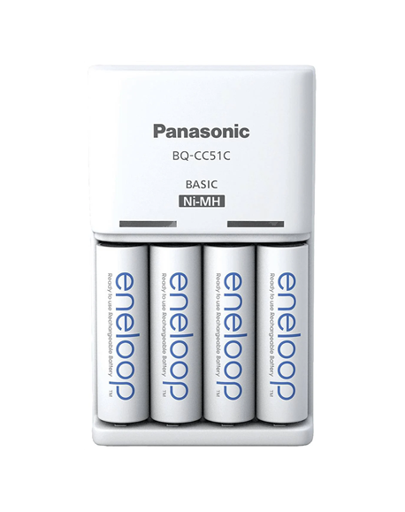 Panasonic Battery Charger ENELOOP K-KJ51MCD40E AA/AAA, 10 hours