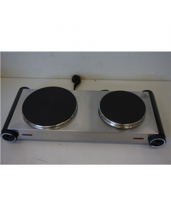 SALE OUT. Tristar KP-6248 Free standing table hob, Stainless Steel/Black Tristar DAMAGED PACKAGING,DENT