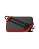 Silicon Power Portable Hard Drive ARMOR A62 1000 GB, USB 3.2 Gen1, Black/Red