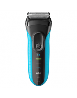 Braun Electric Shaver 3010s Charging time 1 h, Wet use, NiMH, Blue