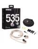 Shure SE535 Earphone, Clear