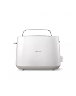 Philips Toaster HD2581/00 Daily Collection Power 760-900 W, Number of slots 2, Housing material Plastic, White