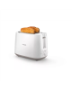 Philips Toaster HD2581/00 Daily Collection Power 760-900 W, Number of slots 2, Housing material Plastic, White