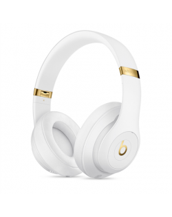 Beats Over-Ear Headphones Studio 3 Wireless, Noice canceling, ANC, White