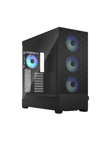 Fractal Design Pop XL Air RGB Black TG Clear Tint, E-ATX up to 280 mm, ATX , mATX, Mini ITX, Power supply included No