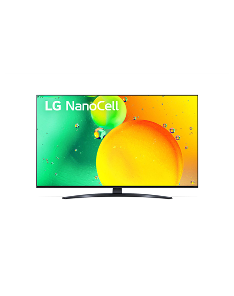 LG 50NANO763QA 50" (126 cm), Smart TV, WebOS, 4K HDR NanoCell, 3840 × 2160, Wi-Fi, DVB-T/T2/C/S/S2
