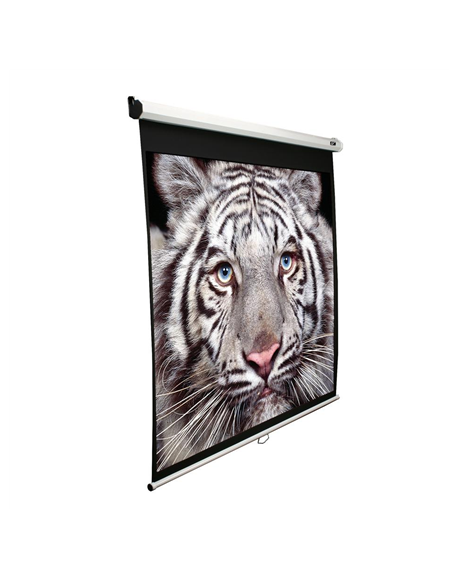 Elite Screens Manual Series M84NWV Diagonal 84 ", 4:3, Viewable screen width (W) 170 cm, White