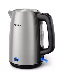 Philips Kettle HD9353/90 Viva Collection Electric, 1740-2060 W, 1.7 L, Stainless steel, 360° rotational base, Stainless steel