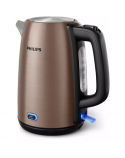 Philips Kettle HD9355/92 Viva Collection Electric, 1740-2060 W, 1.7 L, Stainless steel, 360° rotational base, Copper