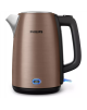 Philips Kettle HD9355/92 Viva Collection Electric, 1740-2060 W, 1.7 L, Stainless steel, 360° rotational base, Copper