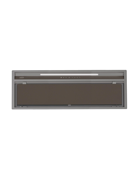 CATA Hood GCX 83 SD Canopy, Energy efficiency class A, Width 83 cm, 750 m³/h, Touch Control, LED, Stainless steel/Gray glass