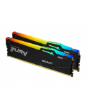 Kingston Fury Beast RGB 32 Kit (16GBx2) GB, DDR5, 4800 MHz, PC/server, Registered No, ECC No, 2x16 GB