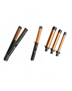 Carrera Classic Straightener and Curler 3in1 Set 21291112 Warranty 24 month(s), Ceramic heating system, Display LED, Temperature