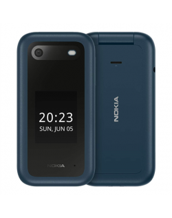 Nokia 2660 Flip Blue, 2.8 ", TFT LCD, 240 x 320, Unisoc, T107, Internal RAM 0.048 GB, 0.128 GB, microSDHC, Dual SIM, Main camera
