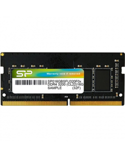 Silicon Power SP016GBSFU320X02 16 GB, DDR4, 3200 MHz, Notebook, Registered No, ECC No