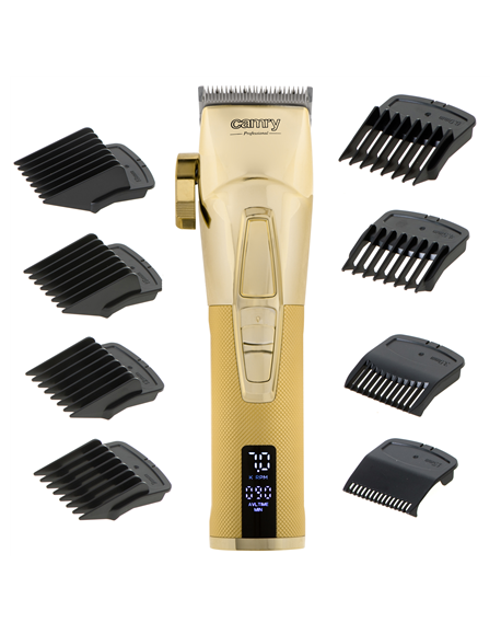 Camry Premium Hair Clipper CR 2835g Cordless, Gold