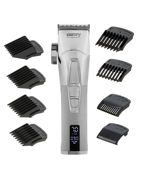 Camry Premium Hair Clipper CR 2835s Cordless, Silver