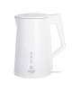 Adler Kettle AD 1345w Electric, 2200 W, 1.7 L, Stainless steel, 360° rotational base, White