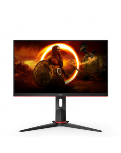 AOC Monitor 24G2SPU/BK 23.8 ", IPS, FHD, 1920 x 1080, 16:9, 4 ms, 300 cd/m², Black, 165 Hz, HDMI ports quantity 2