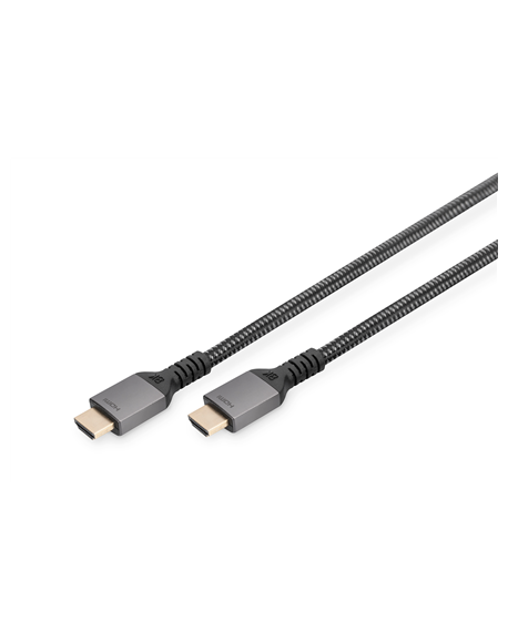 Digitus 8K PREMIUM HDMI 2.1 Connection Cable DB-330200-030-S Black, HDMI to HDMI, 3 m