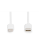 Digitus Lightning to USB-C data/charging cable DB-600109-020-W USB-C to Lightning, USB C, Apple Lightning 8-pin, 2 m