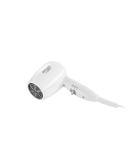 Adler Hair dryer for hotel and swimming pool AD 2252 1600 W, Number of temperature settings 2, White