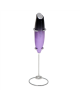 Adler Milk frother with a stand AD 4499 Black/Purple