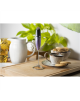 Adler Milk frother with a stand AD 4499 Black/Purple