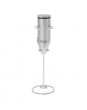 Adler Milk frother with a stand AD 4500 Stainless Steel