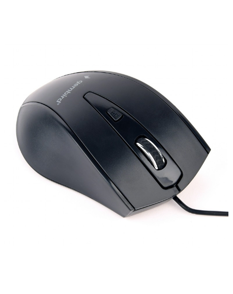 Gembird Mouse MUS-4B-02 USB, No, Standard, No, Black