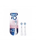 Oral-B Replaceable Toothbrush Heads iO Gentle Care For adults, Number of brush heads included 2, White