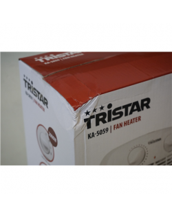 SALE OUT. Tristar Heater KA-5059 Fan Heater, 2000 W, Suitable for rooms up to 60 m³, White, DAMAGED PACKAGING