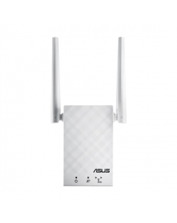 Asus Range Extender/Access Point/Media bridge RP-AC55 802.11ac, 2.4GHz/5GHz, 300+867 Mbit/s, 10/100/1000 Mbit/s, Ethernet LAN (R