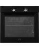 Simfer Oven 8004AERSP 62 L, 4 (0+3) Function, Easy to Clean, Mechanical control, Height 60 cm, Width 60 cm, Black