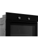 Simfer Oven 8004AERSP 62 L, 4 (0+3) Function, Easy to Clean, Mechanical control, Height 60 cm, Width 60 cm, Black